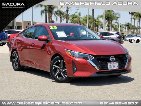 Used 2025 Nissan Sentra SV FWD image 1