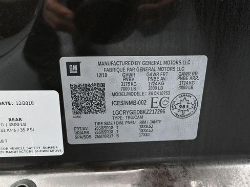 Used 2019 Chevrolet Silverado 1500 LTZ image 56