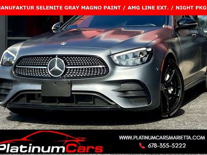 Used 2022 Mercedes-Benz E 350 Sedan w/ AMG Line Exterior