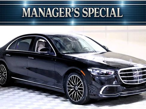 Certified 2022 Mercedes-Benz S 580 4MATIC Sedan w/ Rear Seat Package image 1