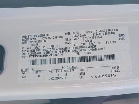 Used 2022 Ford F150 Lariat image 17