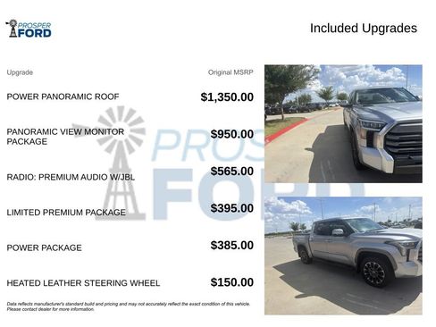 Used 2024 Toyota Tundra Limited AWD/4WD image 3