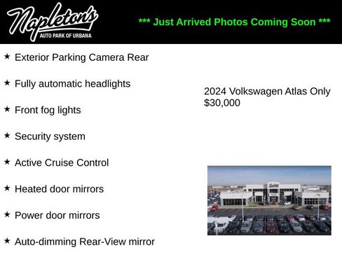 Used 2024 Volkswagen Atlas SE AWD/4WD image 2