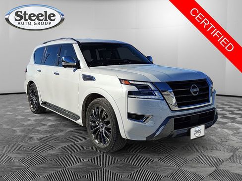 Used 2023 Nissan Armada Platinum w/ Captain's Chairs Package image 7