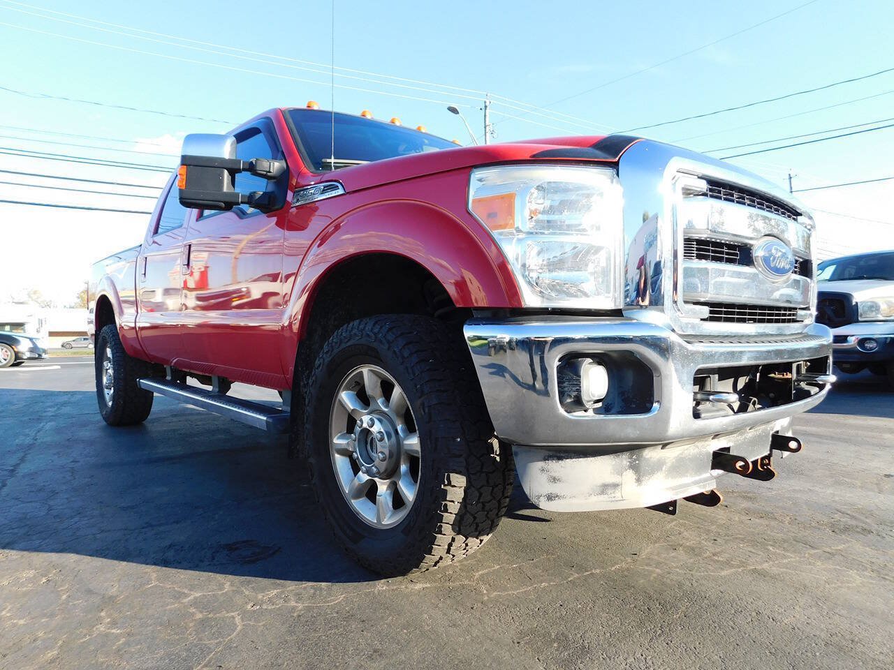 Used 2013 Ford F350 Lariat w/ Chrome Pkg AWD/4WD image 32