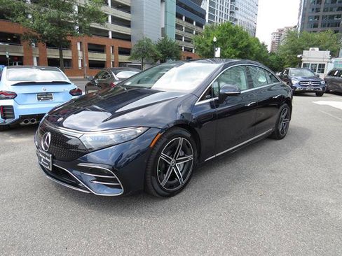 Certified 2023 Mercedes-Benz EQS 450+ 4MATIC Sedan w/ AMG Line Exterior Package image 1