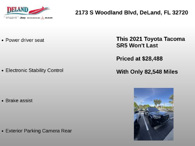 Used 2021 Toyota Tacoma SR5 RWD image 2