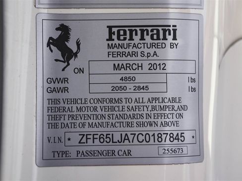 Certified 2012 Ferrari California image 50