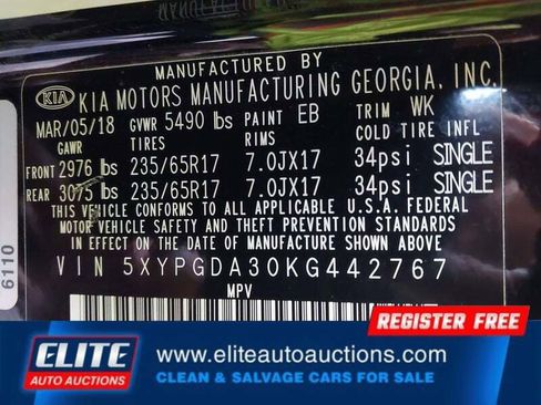 Used 2019 Kia Sorento LX image 17