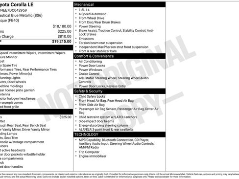 Used 2013 Toyota Corolla LE FWD image 23