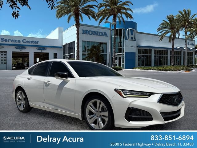 Certified 2021 Acura TLX w/ Technology Package FWD image 1
