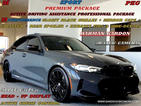 Used 2023 BMW 330i Sedan w/ M Sport Package RWD image 1