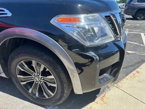 Used 2017 Nissan Armada Platinum w/ Captain Seat Package AWD/4WD image 2