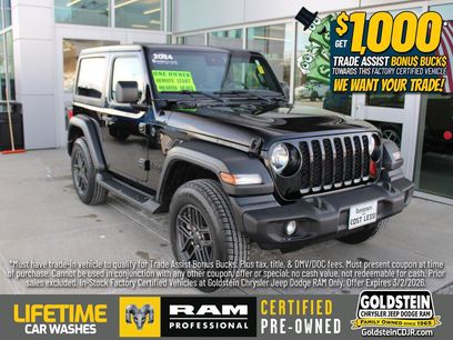 Certified 2024 Jeep Wrangler Sport S