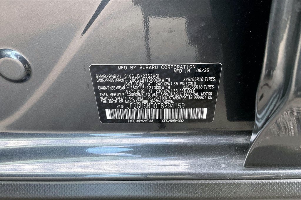 New 2026 Subaru Crosstrek 2.5i Limited AWD/4WD image 16