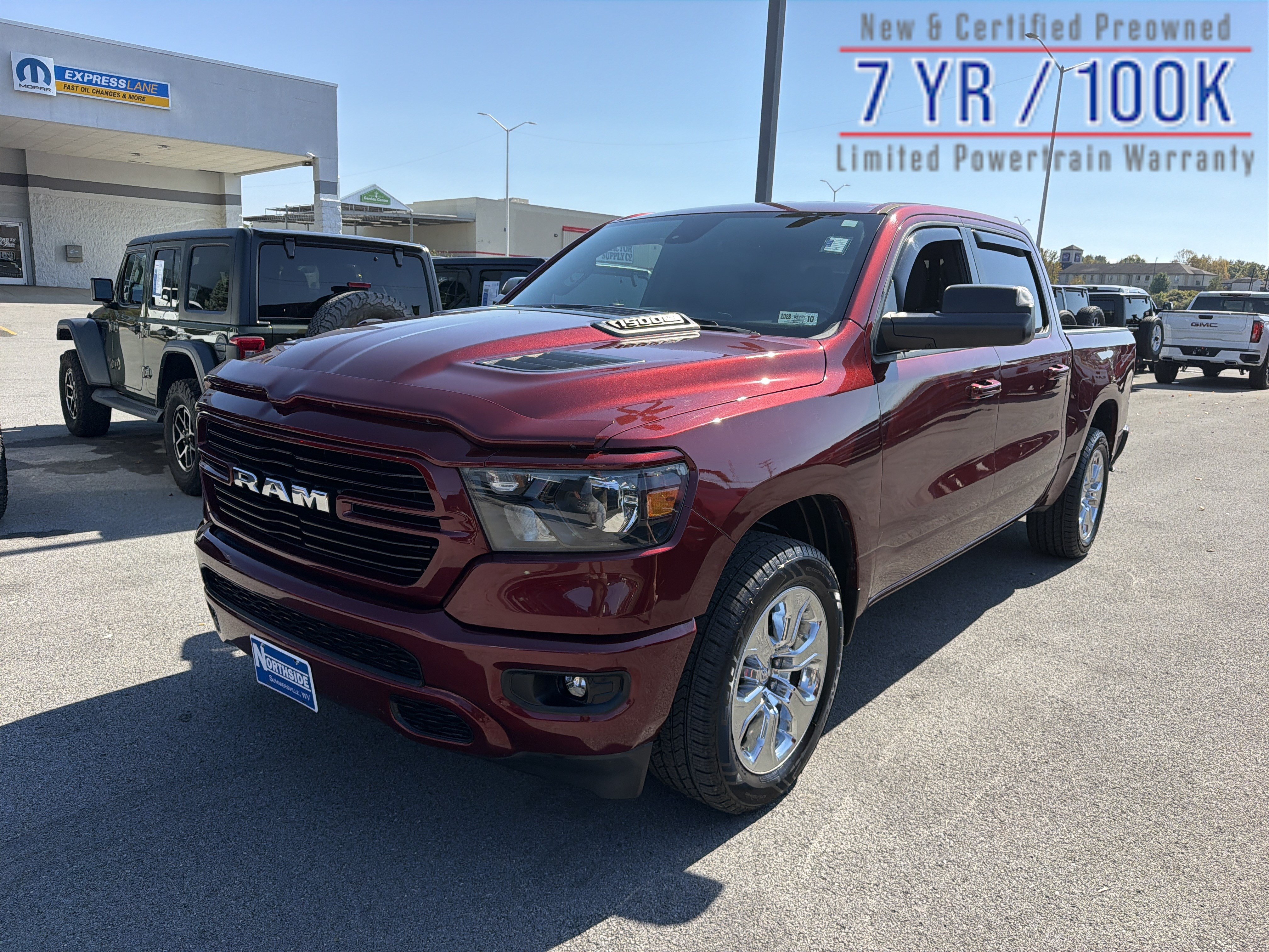 Used 2021 RAM 1500 Big Horn AWD/4WD image 1