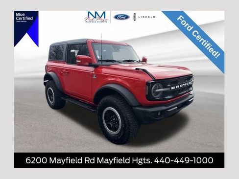 Certified 2022 Ford Bronco Outer Banks w/ Sasquatch Package image 1