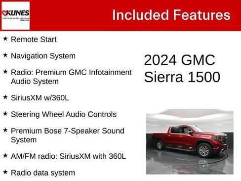 Used 2024 GMC Sierra 1500 Denali w/ Technology Package AWD/4WD image 5