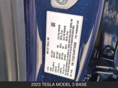 Used 2023 Tesla Model 3 Standard Range RWD image 27