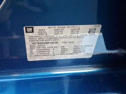 Used 2016 Chevrolet Silverado 2500 LTZ w/ Duramax Plus Package image 30