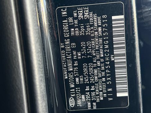 Certified 2021 Kia Telluride SX FWD image 29