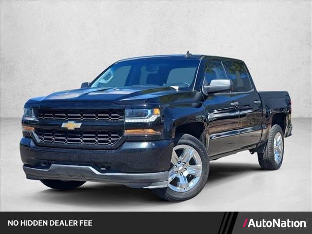 Certified 2018 Chevrolet Silverado 1500 Custom w/ Custom Value Package RWD image 1