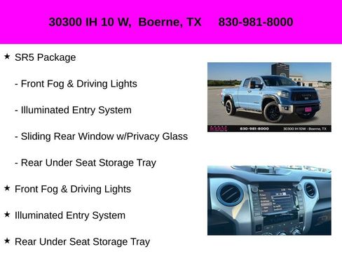 Used 2020 Toyota Tundra SR5 w/ SR5 Upgrade Package RWD image 10