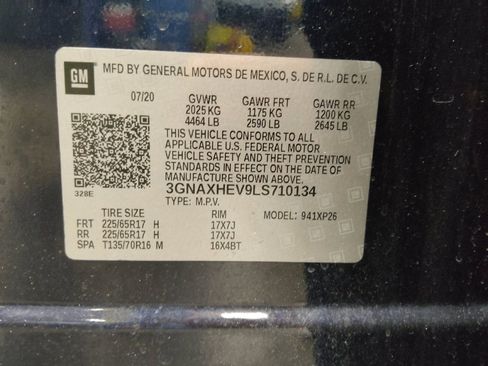 Used 2020 Chevrolet Equinox LS w/ LS Convenience Package FWD image 33