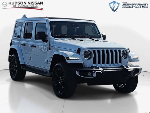 Used 2022 Jeep Wrangler Unlimited Sahara w/ Cold Weather Group image 1