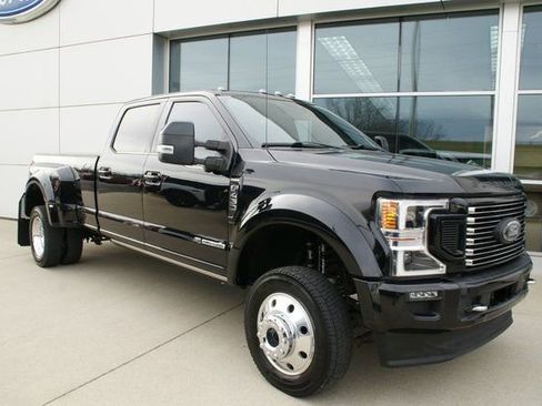 Used 2020 Ford F450 Platinum w/ Snow Plow Prep Package image 2