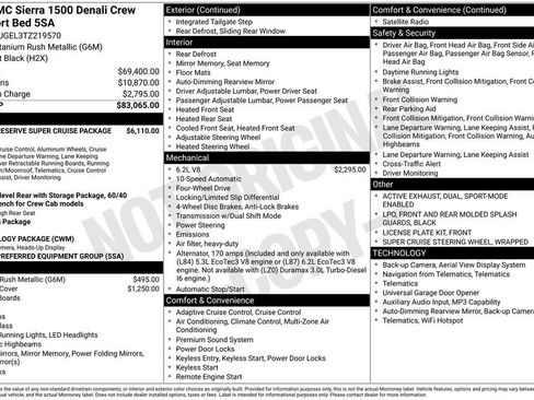 New 2026 GMC Sierra 1500 Denali AWD/4WD image 25
