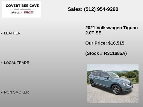 Used 2021 Volkswagen Tiguan SE FWD image 6