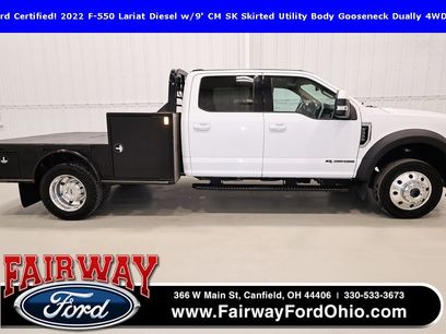 Certified 2022 Ford F550 4x4 Crew Cab Super Duty