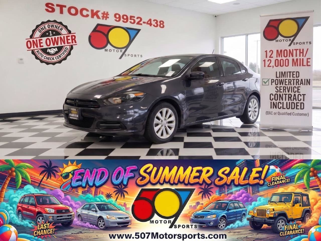 Used 2014 Dodge Dart SXT FWD image 1