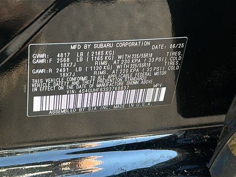 Certified 2025 Subaru Crosstrek 2.5i Sport w/ Crosstrek Mirror Package AWD/4WD image 28