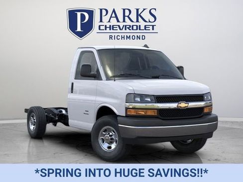 New 2025 Chevrolet Express 3500 w/ Power Convenience Package RWD image 1