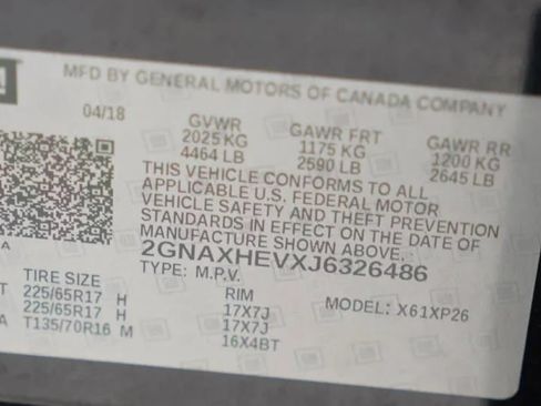 Used 2018 Chevrolet Equinox LS FWD image 16