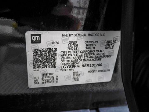 Used 2025 Cadillac Escalade Sport w/ Touring Package AWD/4WD image 37