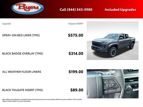 New 2026 Toyota Tacoma TRD Off-Road w/ TRD Off Road Upgrade Package AWD/4WD image 11