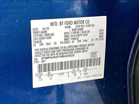 Used 2022 Ford Edge Titanium AWD/4WD image 18