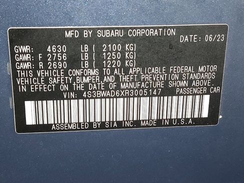 Used 2024 Subaru Legacy Premium image 33