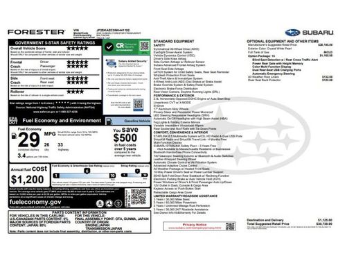 Used 2022 Subaru Forester Premium AWD/4WD image 6