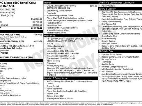 Used 2023 GMC Sierra 1500 Denali w/ Technology Package AWD/4WD image 2