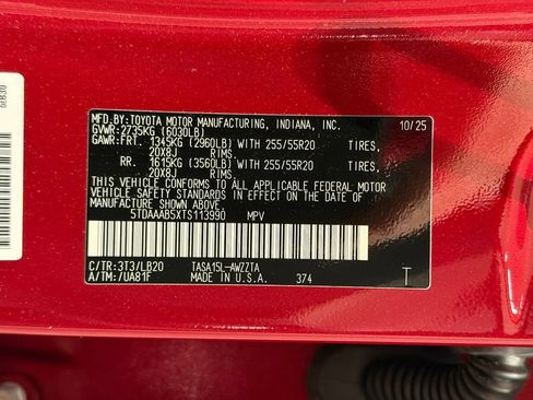 Certified 2026 Toyota Grand Highlander AWD image 33