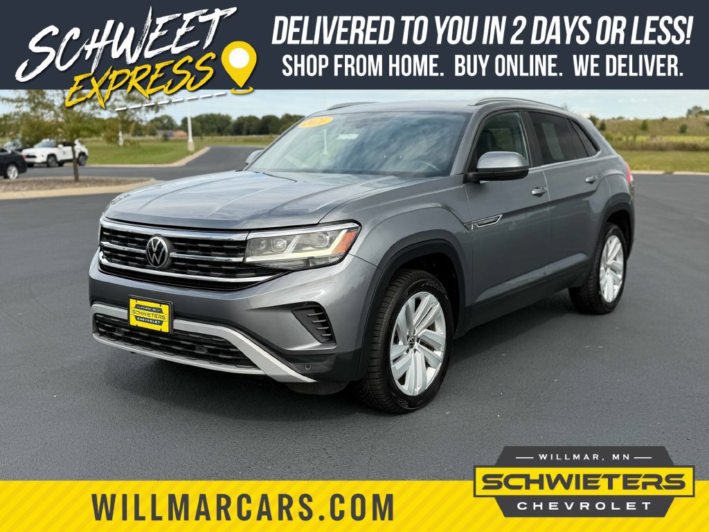 Used 2021 Volkswagen Atlas Cross Sport SE w/ Panoramic Sunroof Package AWD/4WD image 1