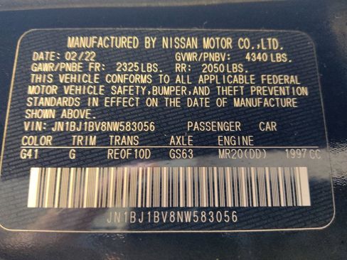 Used 2022 Nissan Rogue Sport SV FWD image 33