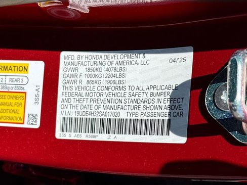 Certified 2025 Acura Integra A-Spec image 32