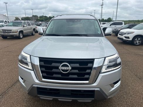 Used 2023 Nissan Armada SL w/ Captain's Chairs Package RWD image 1