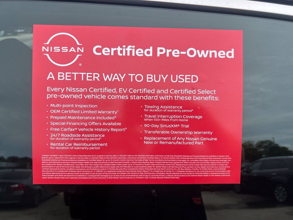 Certified 2025 Nissan Kicks S AWD/4WD image 8
