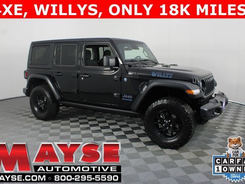 Used 2025 Jeep Wrangler Unlimited Sport S 4xe AWD/4WD image 1